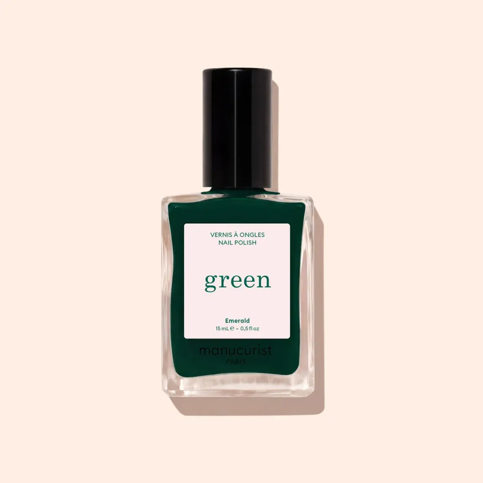 Manucurist Green Emerald neglelakk dyp grønn