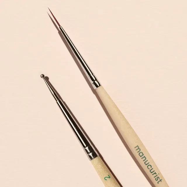 Manucurist Dotting Tool Brush Nail Art Liner Set neglesett