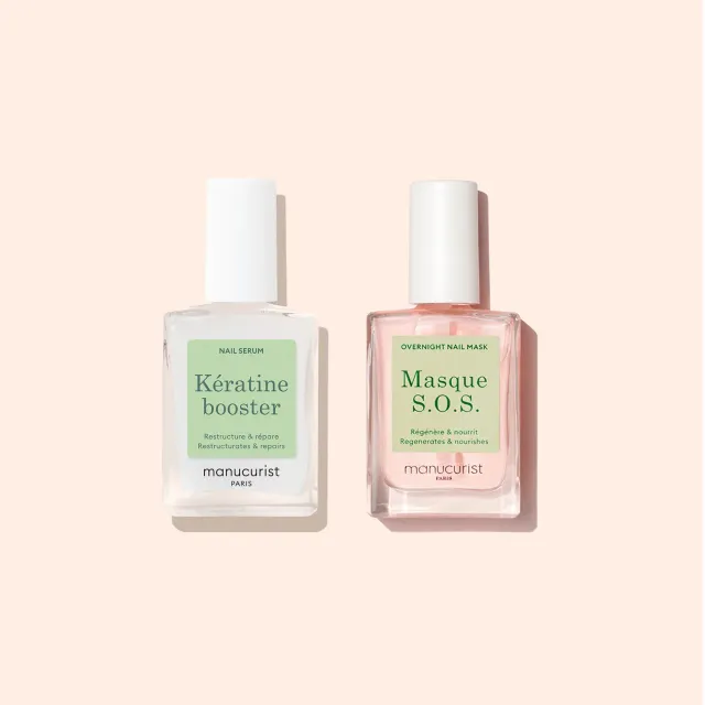 Manucurist Duo Day & Night neglepleiesett keratin