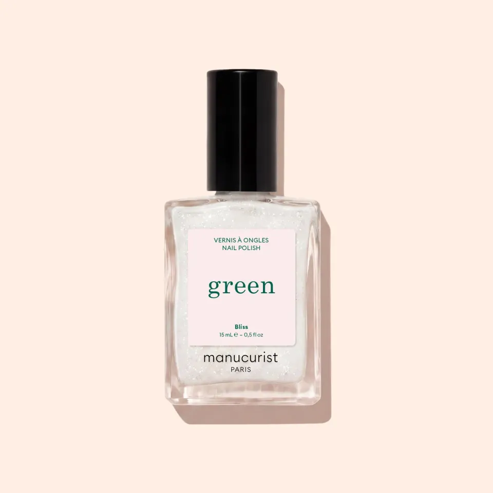 Manucurist Green Bliss neglelakk hvit perlemor