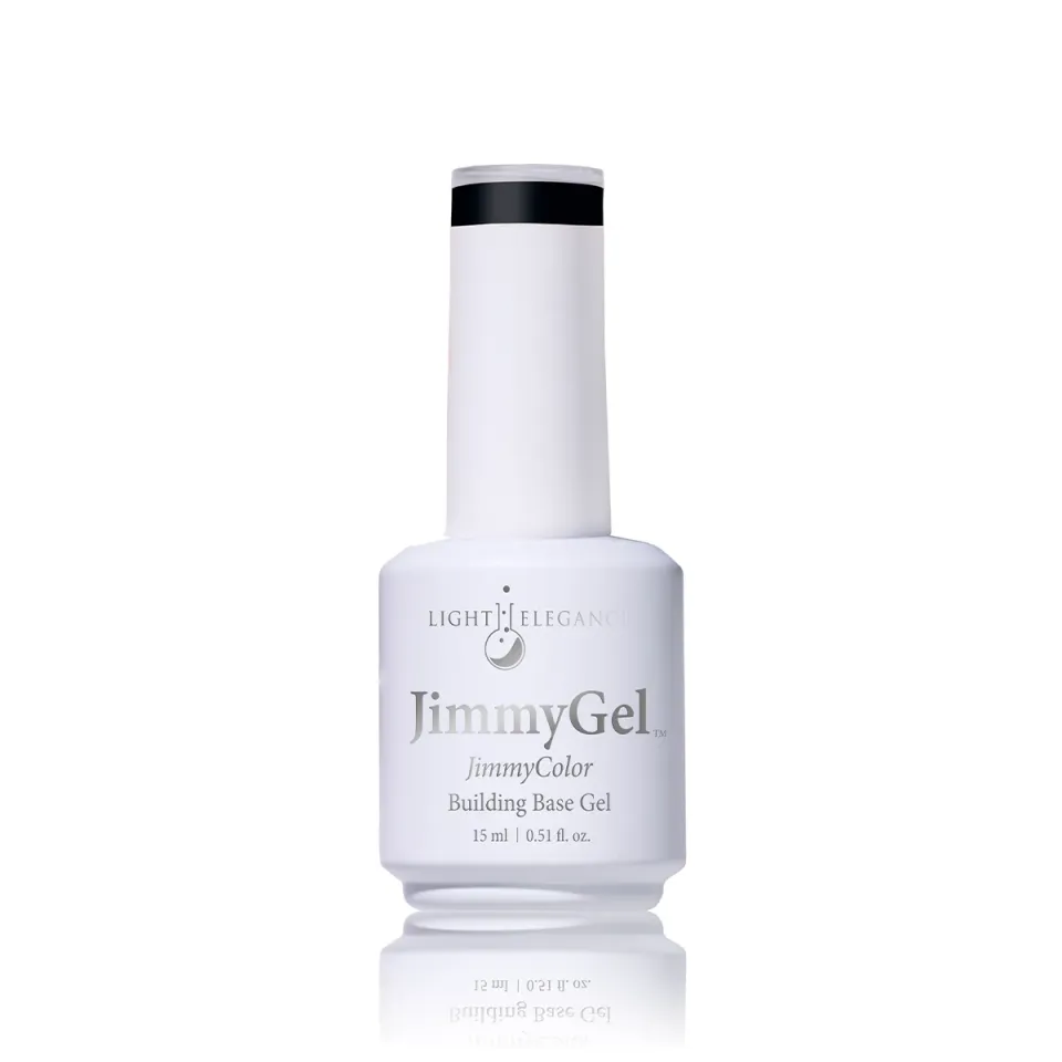 Light Elegance JimmyGel Sheer Black byggelakk sheer sort