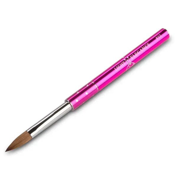 Light Elegance Kolinsky akrylpensel 12 rosa