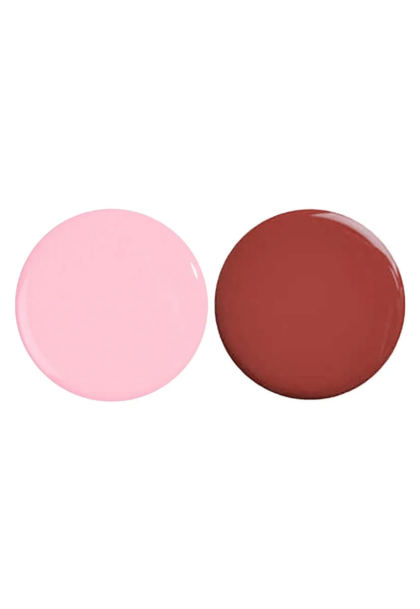 Nails Inc London Check Couture neglelakk duo 2-pk krem