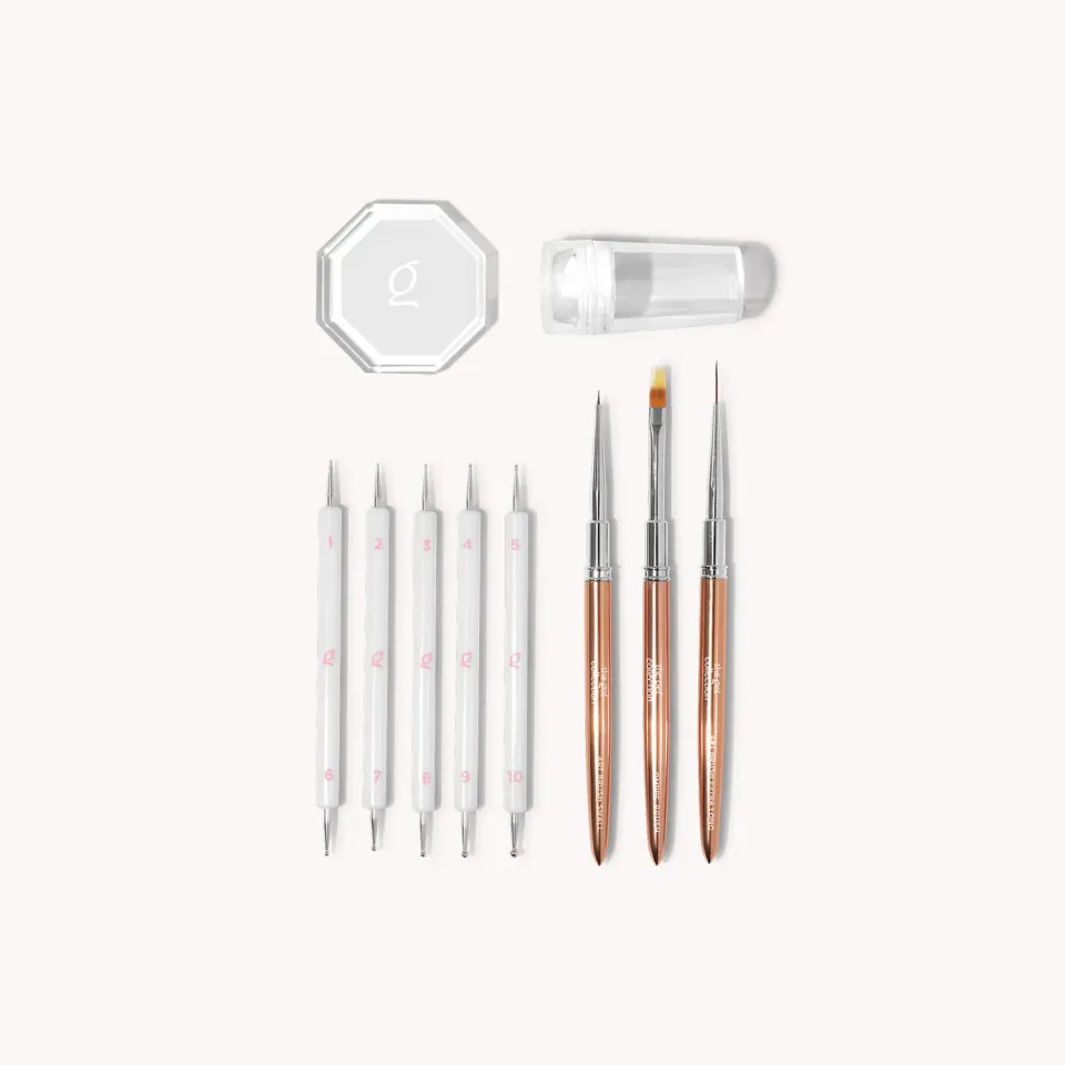 The Gel Collection Nail Art Kit Medium negledesign 5 deler