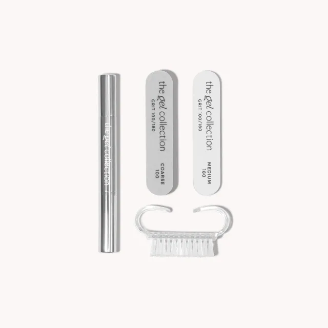 The Gel Collection Nail Care To Go neglepleiesett med olje