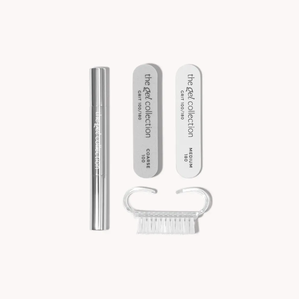The Gel Collection Nail Care To Go neglepleiesett med olje