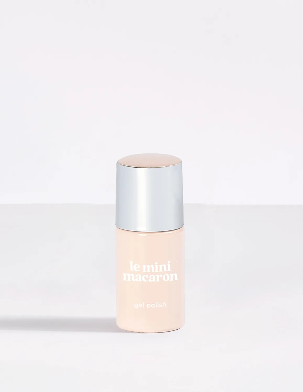 Le Mini Macaron Crème Brûlée gellakk 8,5 ml transparent beige