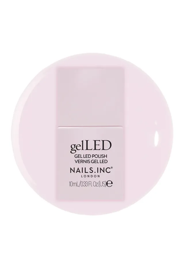 Nails Inc gelLED Champaign Campaign neglelakk nude