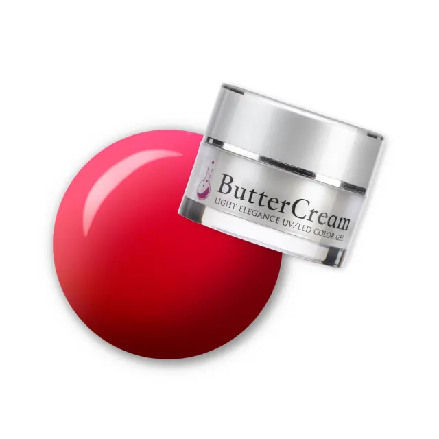 Light Elegance ButterCream Queen of Hearts gellakk rød heldekkende