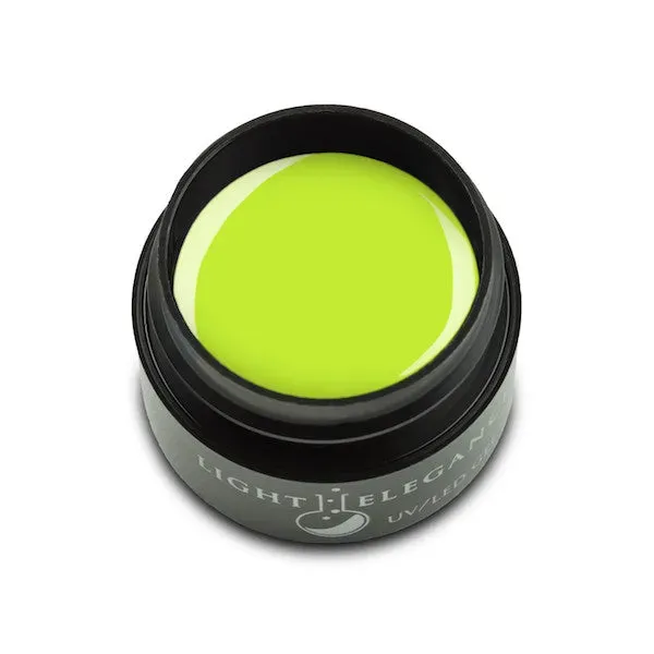 Light Elegance LE Gel Paint neglelakk 6 ml neon green