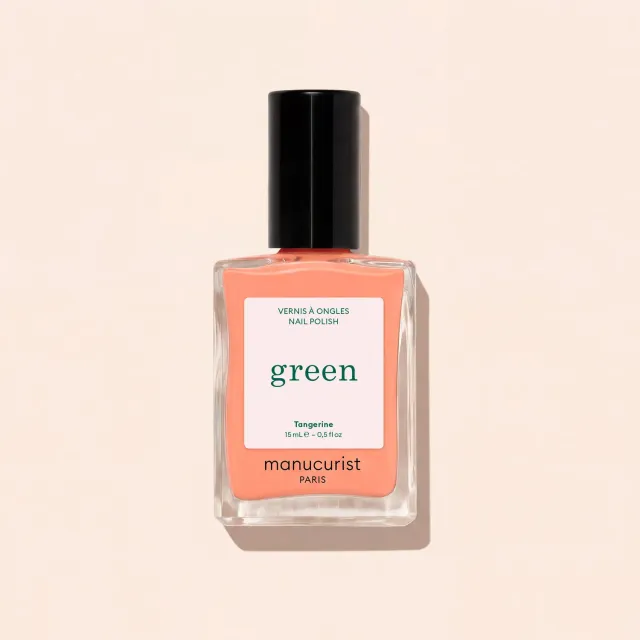 Manucurist Green Tangerine neglelakk lys neonoransje