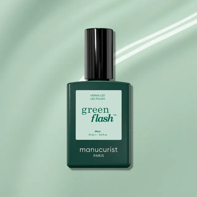 Manucurist Green Flash Mint neglelakk pastellgrønn