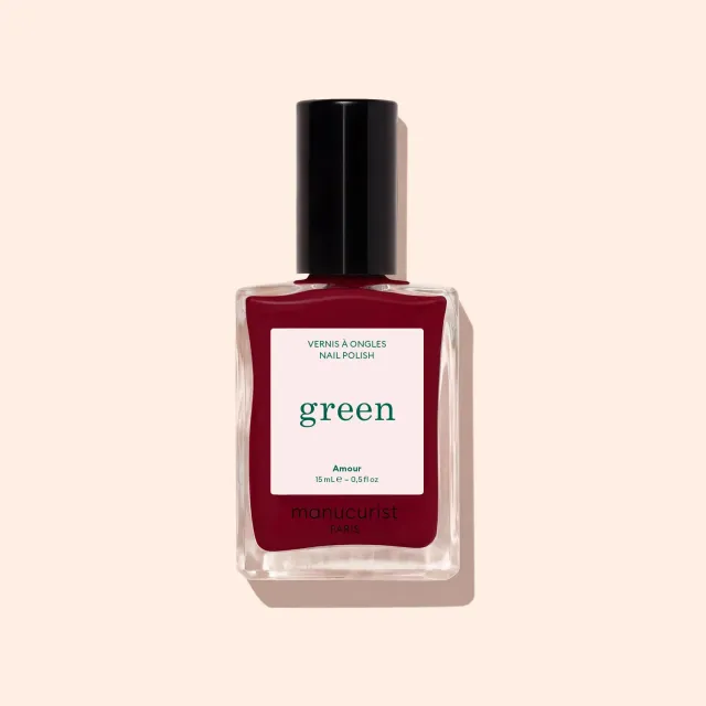 Manucurist Green Amour neglelakk bordeaux 7 dager
