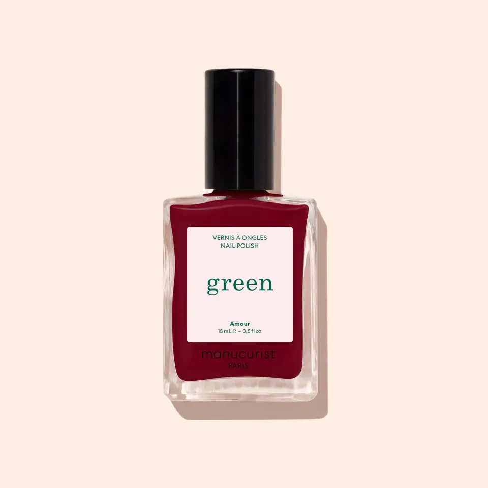 Manucurist Green Amour neglelakk bordeaux 7 dager