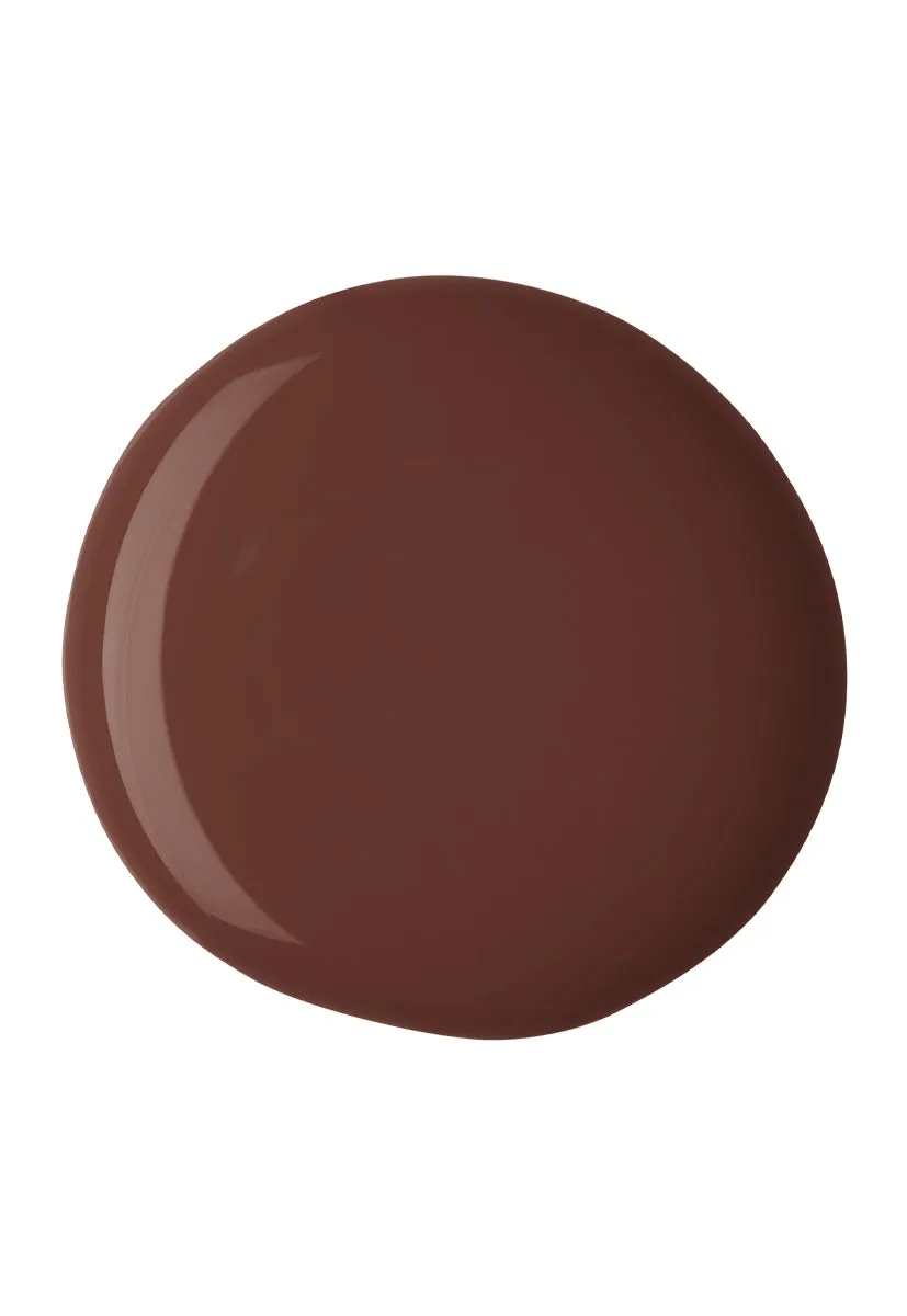 Nails Inc London Leather Effect Faux Sure neglelakk brun matt