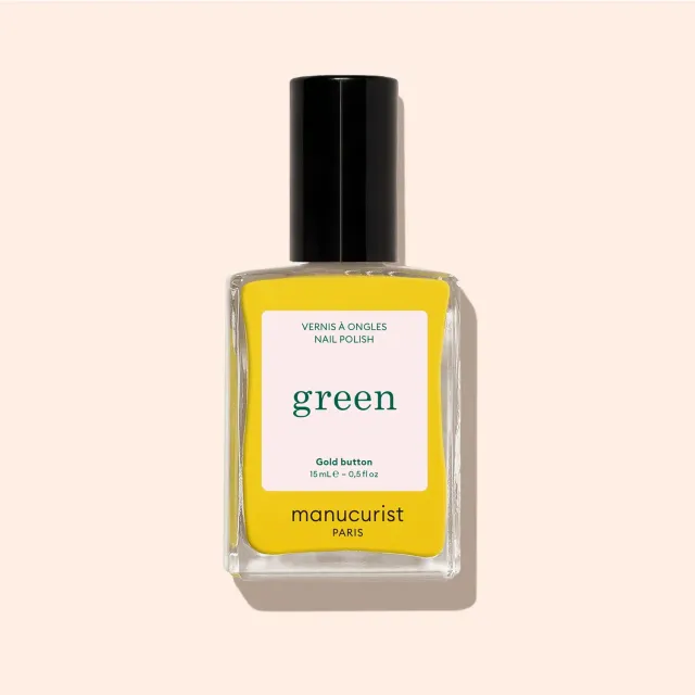 Manucurist Green neglelakk Gold Button knallgul