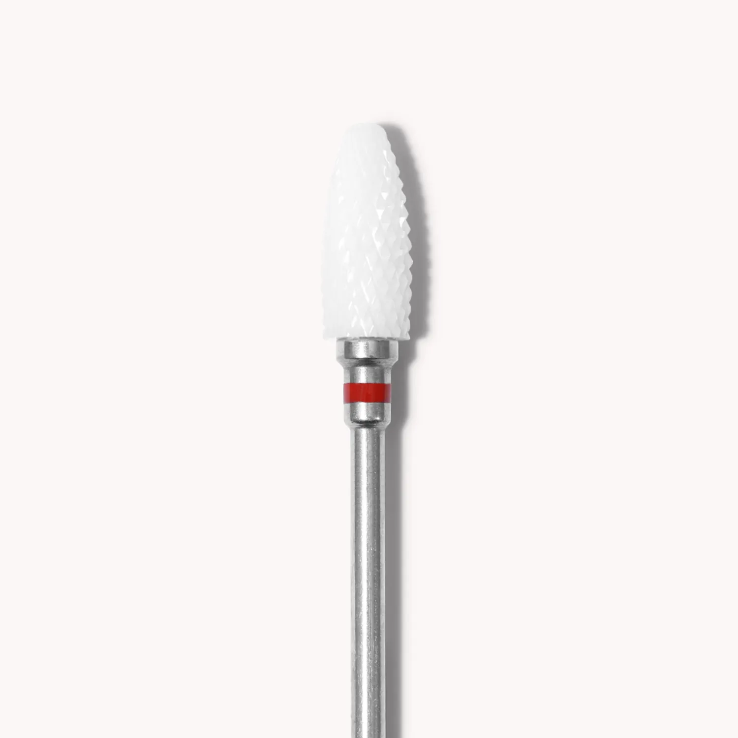 The Gel Collection Oval Fine Red keramisk bit Two Way fin