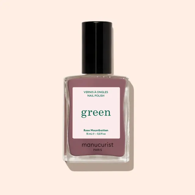 Manucurist Green Rose Mountbatten neglelakk rosabrun