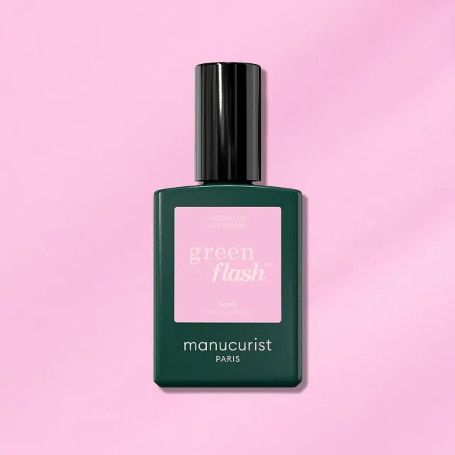 Manucurist Green Flash Candy gellakk knallrosa