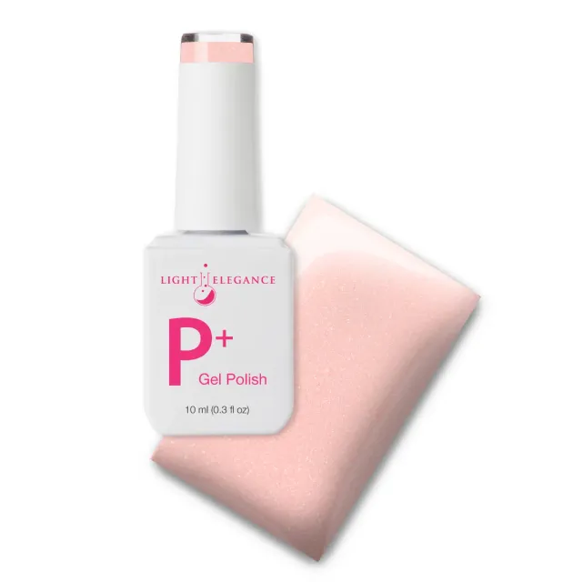 Light Elegance P+ Pouty Pink gellakk 10 ml rosa shimmer