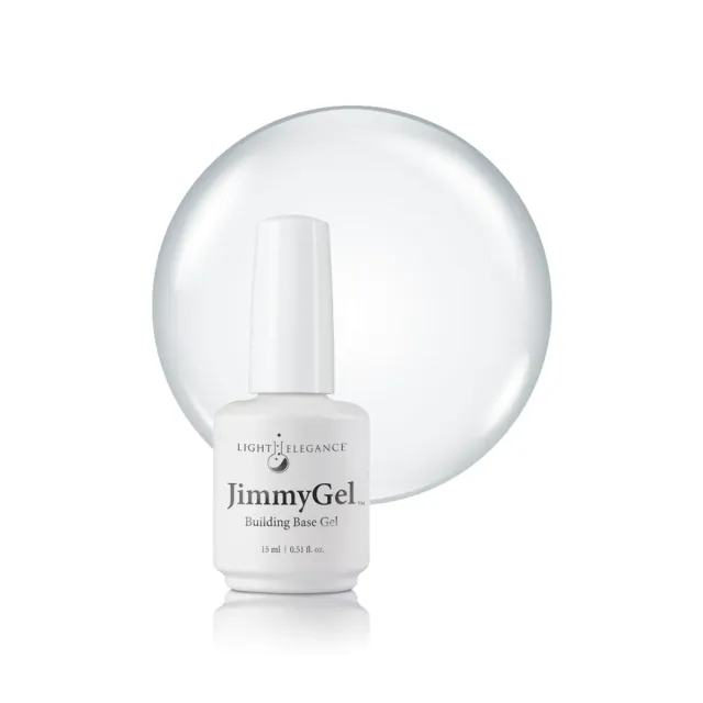 Light Elegance JimmyGel Crystal Clear byggelakk 15 ml klar