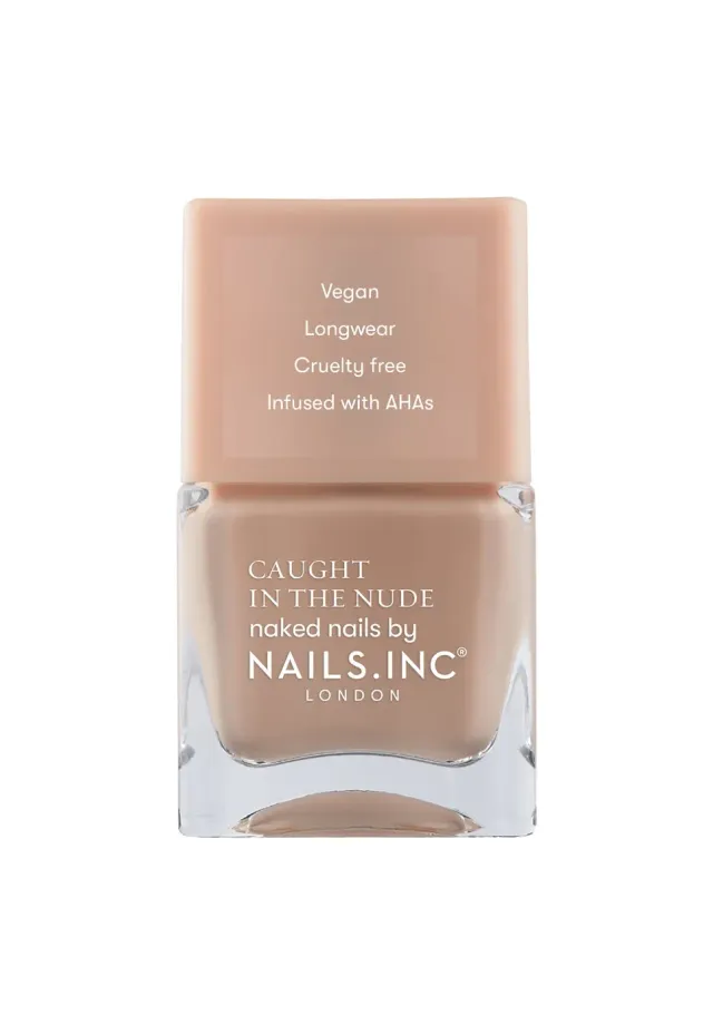Nails Inc Caught In The Nude Mykonos Beach neglelakk nude krem