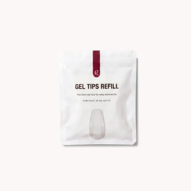 The Gel Collection Gel Tips Coffin Refill negletipper 60 stk