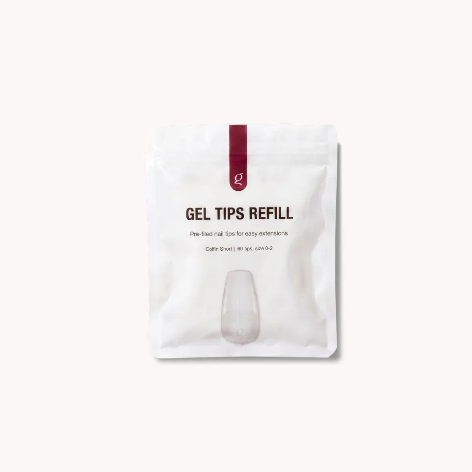 The Gel Collection Gel Tips Coffin Refill negletipper 60 stk