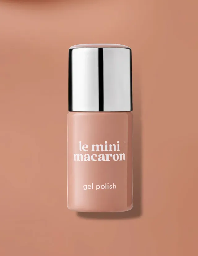 Le Mini Macaron Praline gellakk 8,5 ml beige nude 3in1
