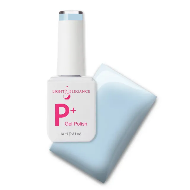 Light Elegance P+ Chick Flick and Chill gel polish 10 ml lyseblå