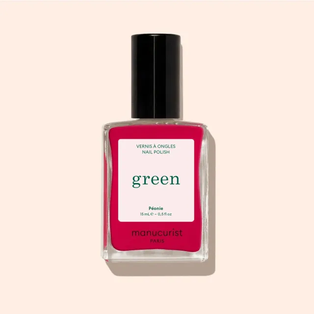 Manucurist Green Péonie neglelakk bringebærrosa