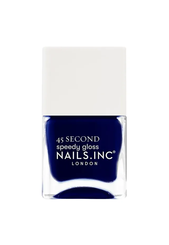 Nails Inc Trafalgar Square neglelakk rød krem hurtigtørkende