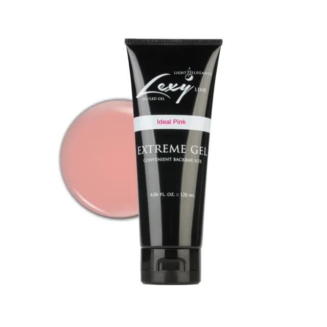 Light Elegance Ideal Pink Extreme bygggel 120 ml rosa