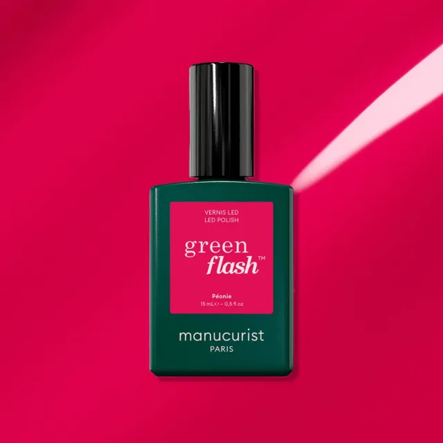 Manucurist Green Flash Péonie gellakk rosa