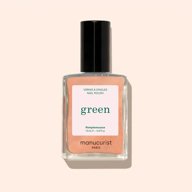 Manucurist Green Pamplemousse neglelakk oransje perlemor