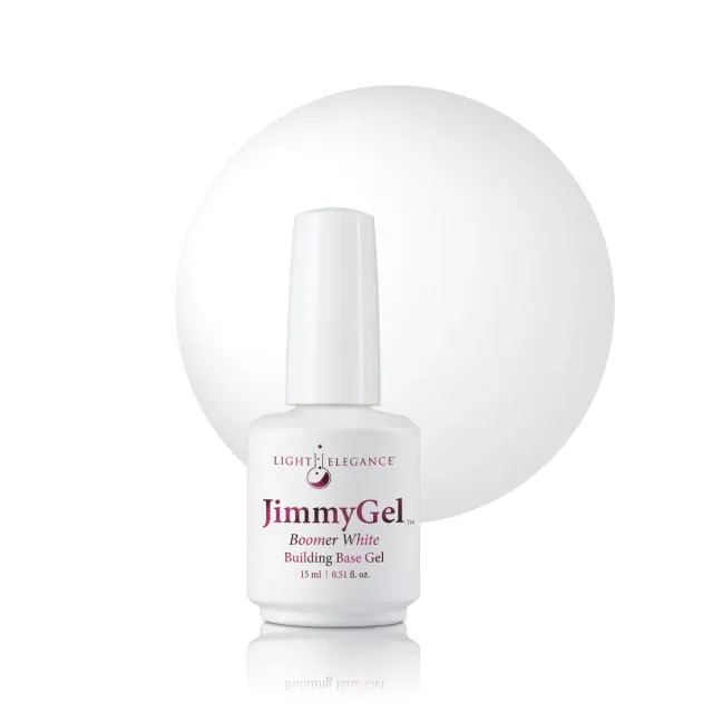 Light Elegance Boomer White JimmyGel builder base melkehvit