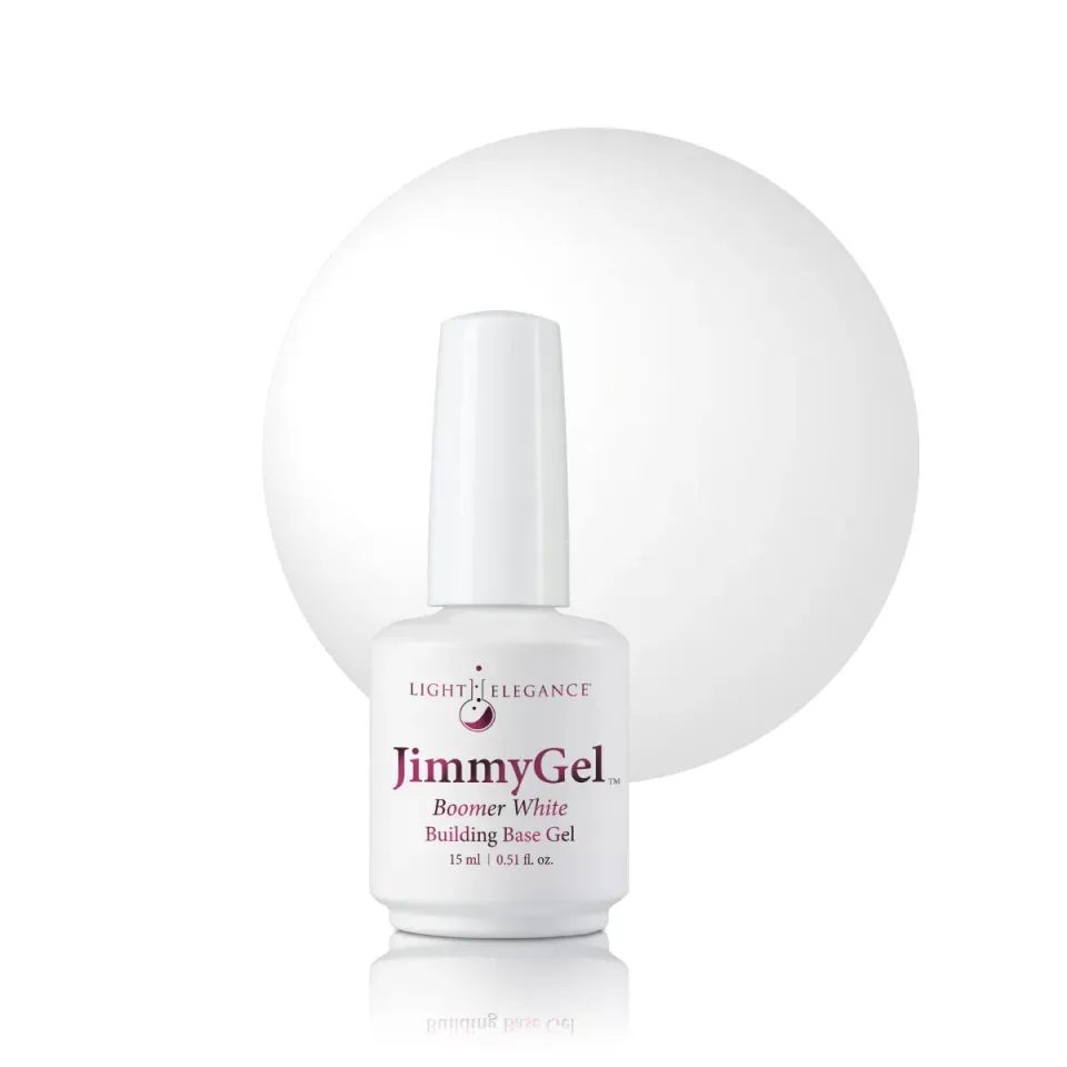 Light Elegance Boomer White JimmyGel builder base melkehvit