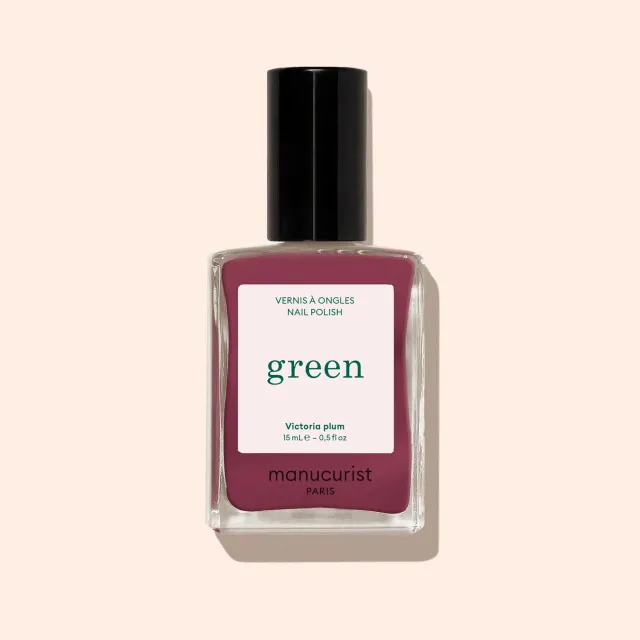 Manucurist Green Victoria Plum neglelakk plomme 7 dager
