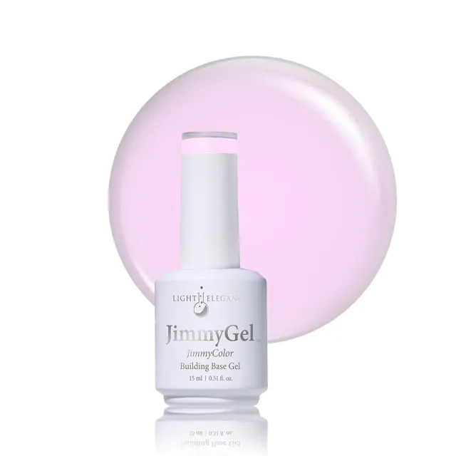 Light Elegance JimmyGel Seaglass base frostet lilla