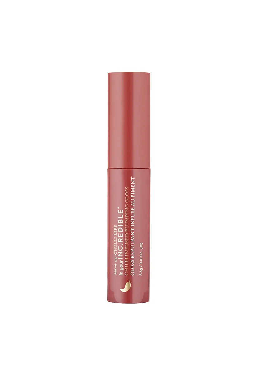 Nails Inc Woke Up Hot leppegloss rosa volumgivende