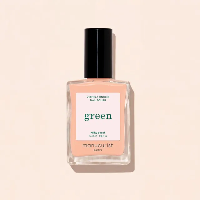 Manucurist Green Milky Peach neglelakk melkeaktig fersken