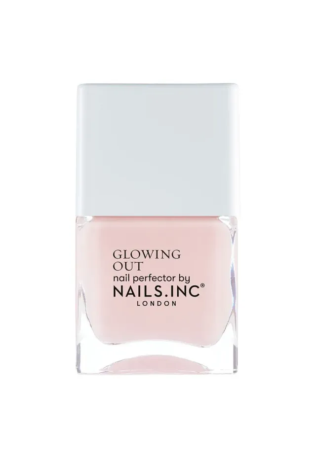 Nails Inc London Glow With The Flow neglelakk nude glans