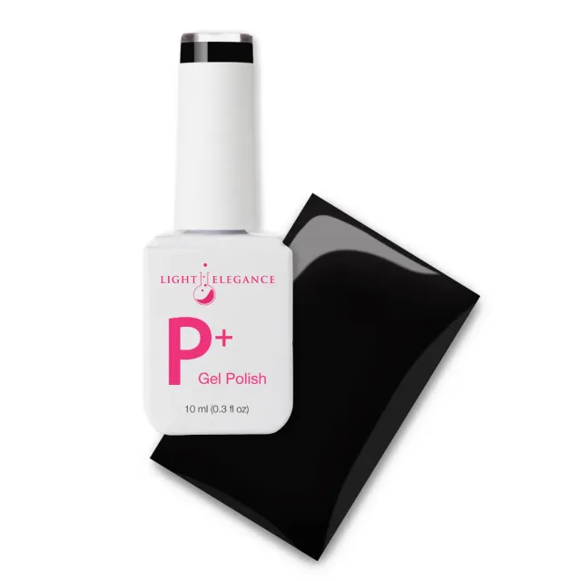 Light Elegance P+ Black Tie gelelakk 10 ml sort