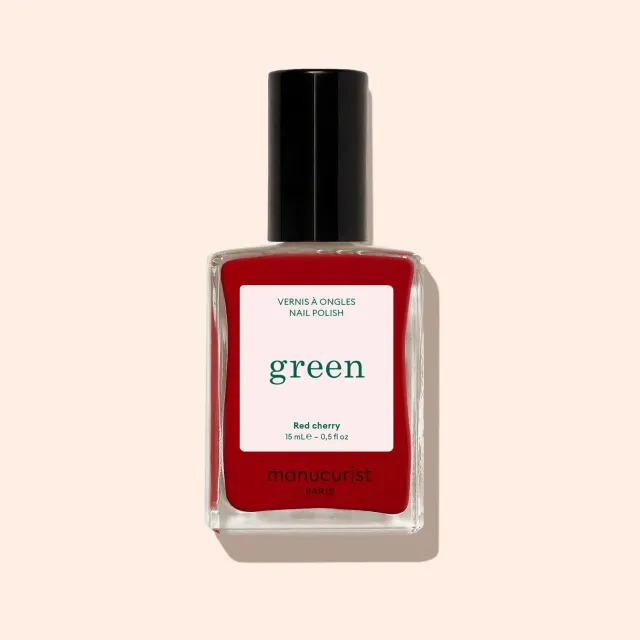 Manucurist Green neglelakk Red Cherry klassisk rød
