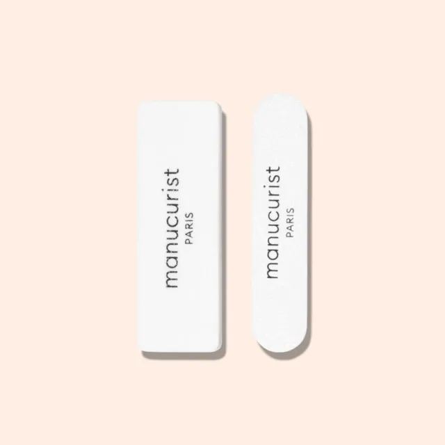Manucurist Mini Glitter neglefiler duo 2-pk skånsom filing