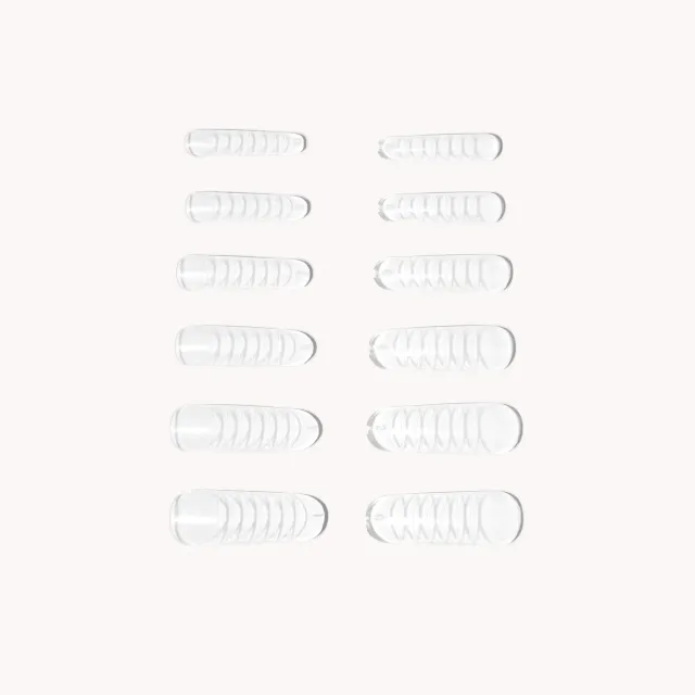 The Gel Collection Dual Forms Oval negleformer 120 stk polygel
