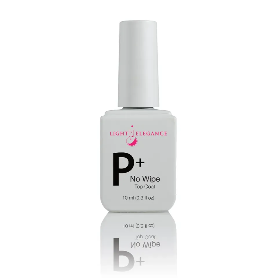 Light Elegance P+ No Wipe top coat 10 ml blank