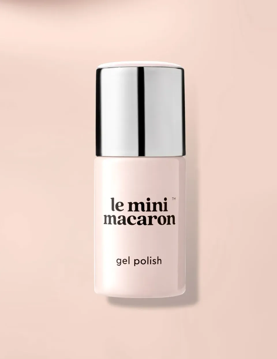 Le Mini Macaron Crème Brûlée gellakk 8,5 ml transparent beige