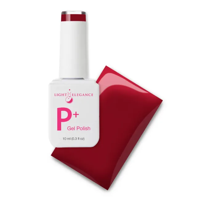 Light Elegance P+ Perfect Cut gellakk 10 ml burgunder