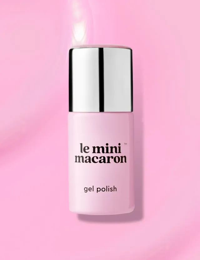 Le Mini Macaron Meringue gellakk 8,5 ml transparent rosa